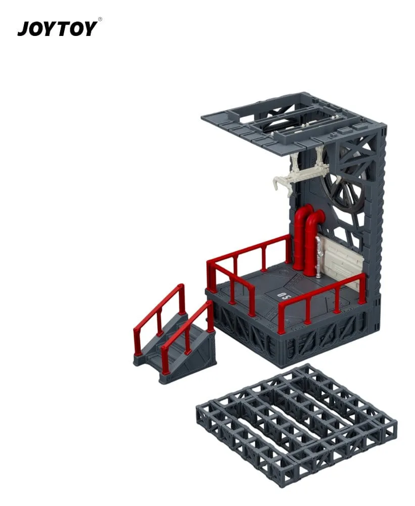 Dark Source Diorama Display Case – Hangar-Style Base 05 5