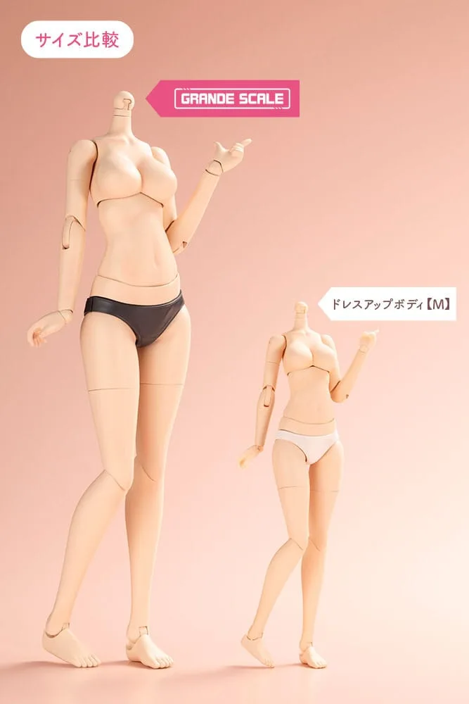 Sousai Shojo Teien Model Kit – Dress Up Body M with Ao Gennai 21 cm 4