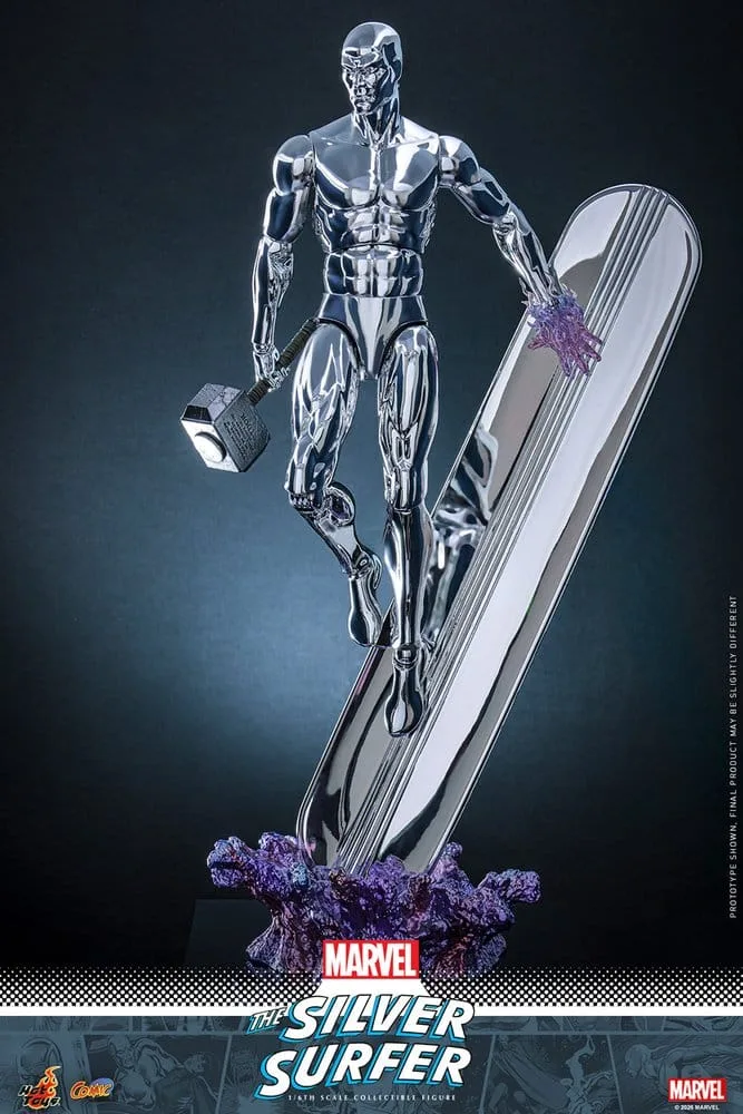 Marvel Action Figure – Silver Surfer 1/6 Scale 32 cm 11