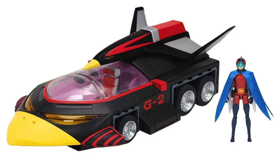 Gatchaman II Vehicle – G-2 Condor Attacker with Joe 1/24 Scale