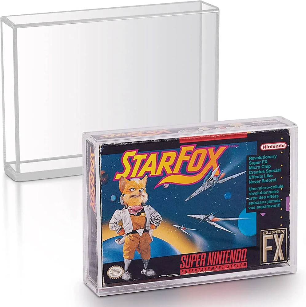 Nintendo Acrylic Cases – EVORETRO SNES and N64 2-Pack