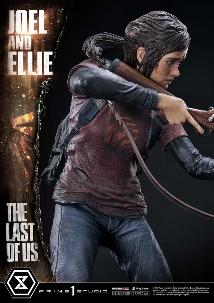 The Last of Us Part I Statue – Joel & Ellie DX Bonus 73 cm 10