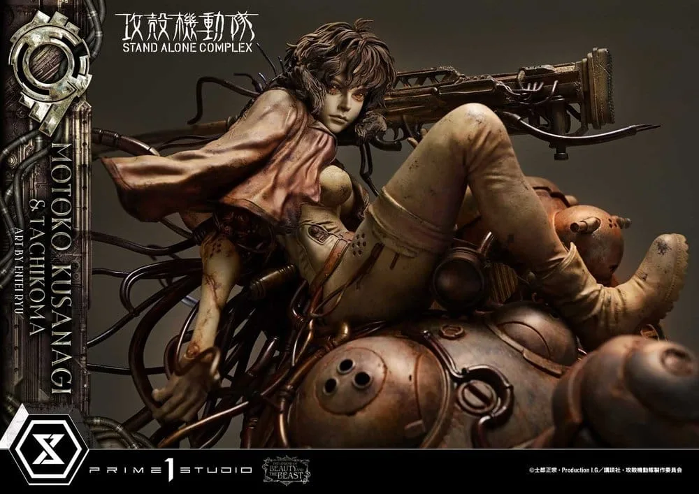 Ghost in the Shell Statue – Motoko Kusanagi and Tachikoma 53 cm 14