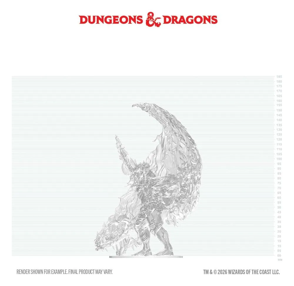Dungeons & Dragons Miniatur – Balor unbemalt 20 cm 3