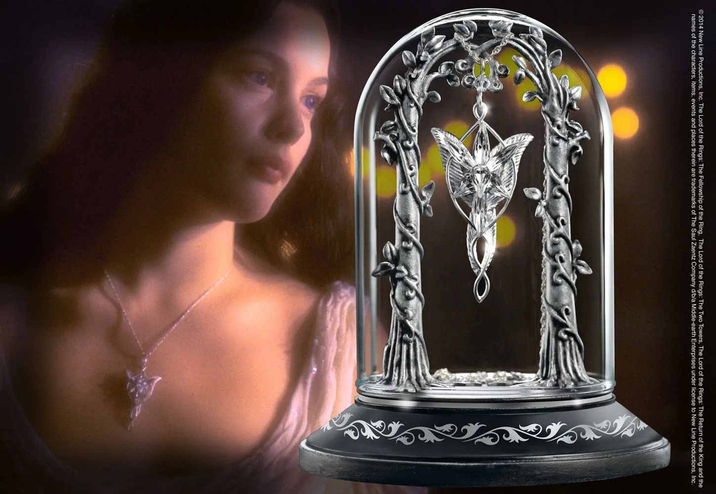 Lord of the Rings Pendant Display – Arwen Evenstar