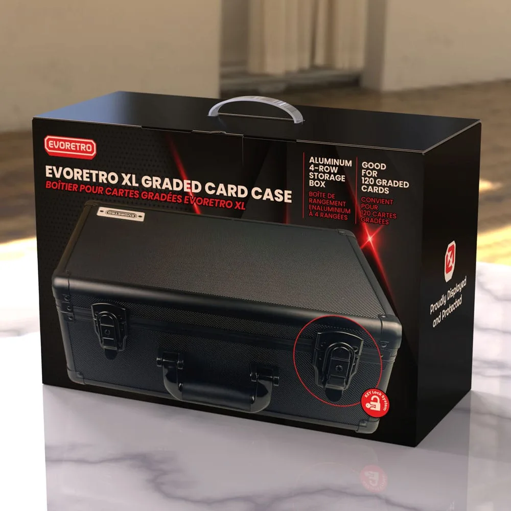 Evoretro Trading Card Suitcase – Black XL 4