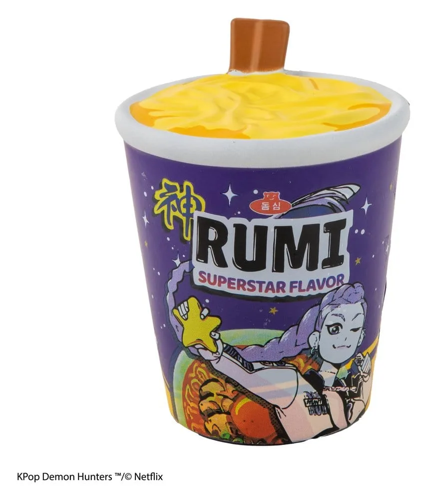 KPop Demon Hunters Squishy Figure – Rumi Superstar Flavor Noodles