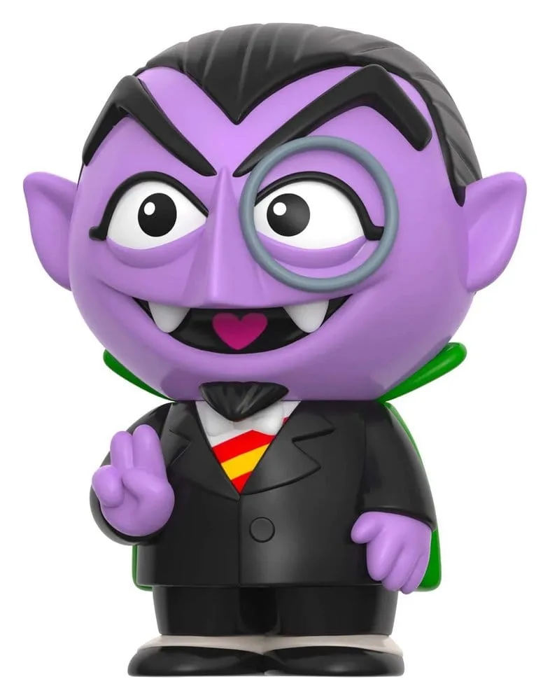 Sesame Street Vinylfigur – Count von Count Fun Fun 18 cm 3