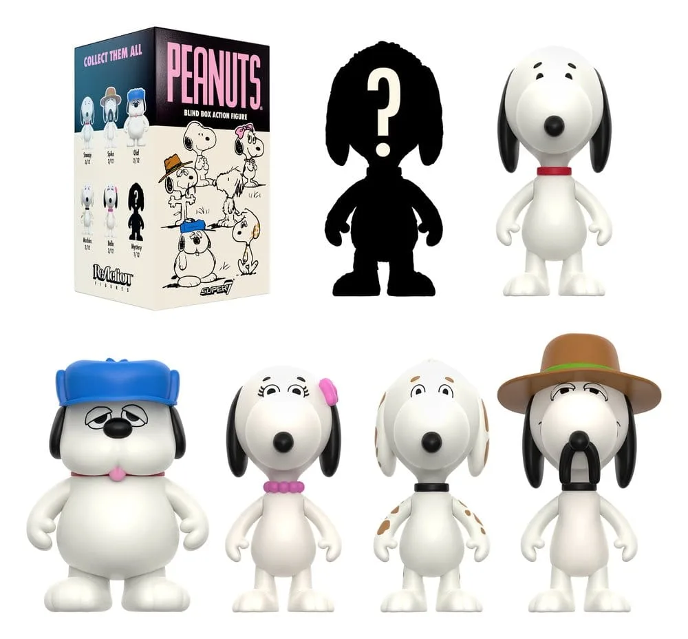 Peanuts ReAction Figures – Snoopy’s Siblings Wave 10 12-Pack 10 cm 4