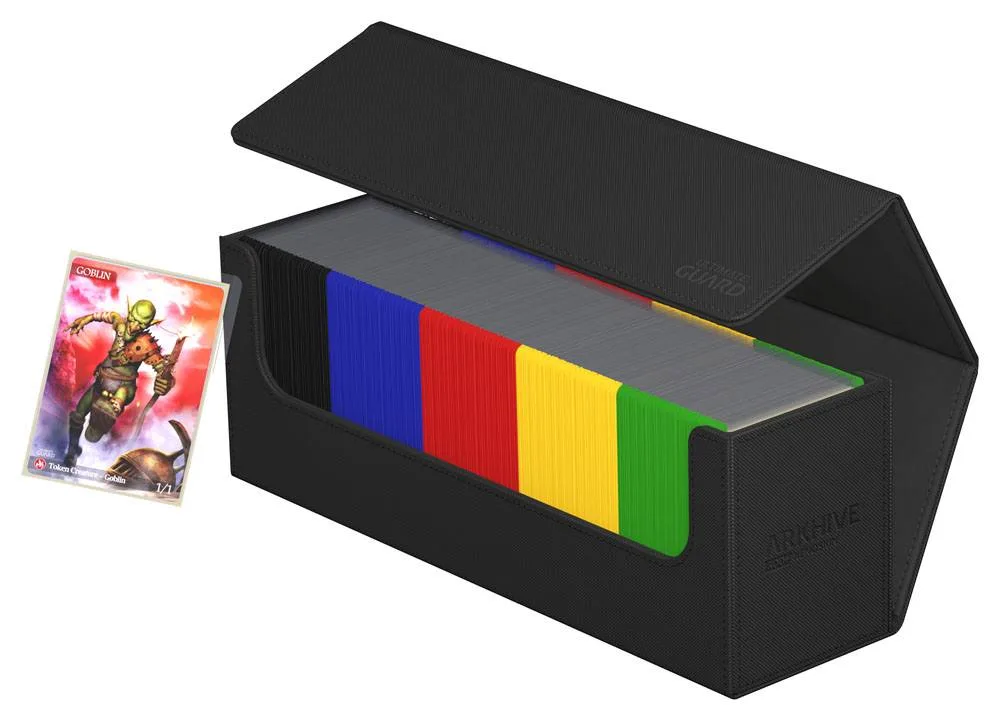 Ultimate Guard Card Storage Box – Arkhive 400+ Xenoskin Black 8