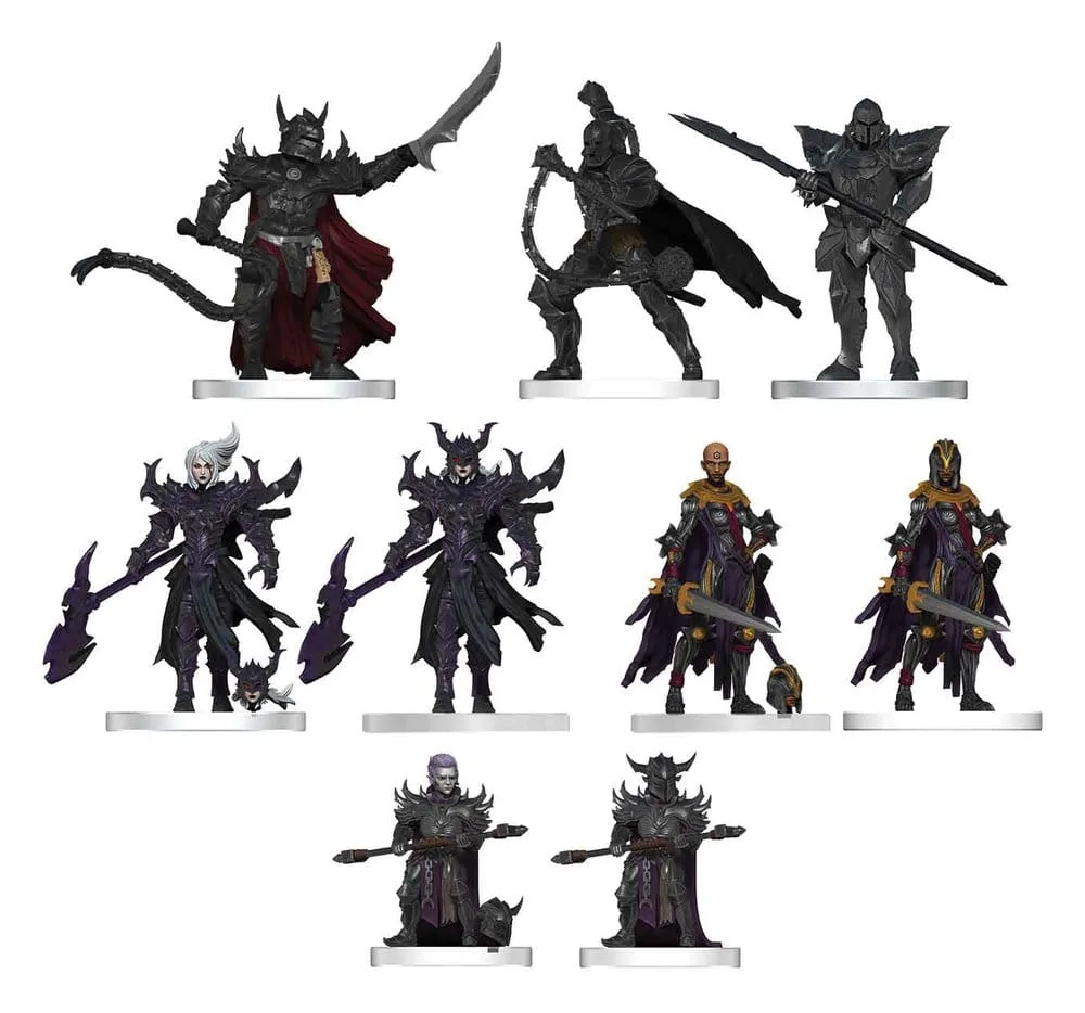 Pathfinder Battles Miniatures – Hellknight Vanguard Set of 6