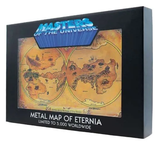 Masters of the Universe Metal Map – Eternia 9.8 x 15 cm 4