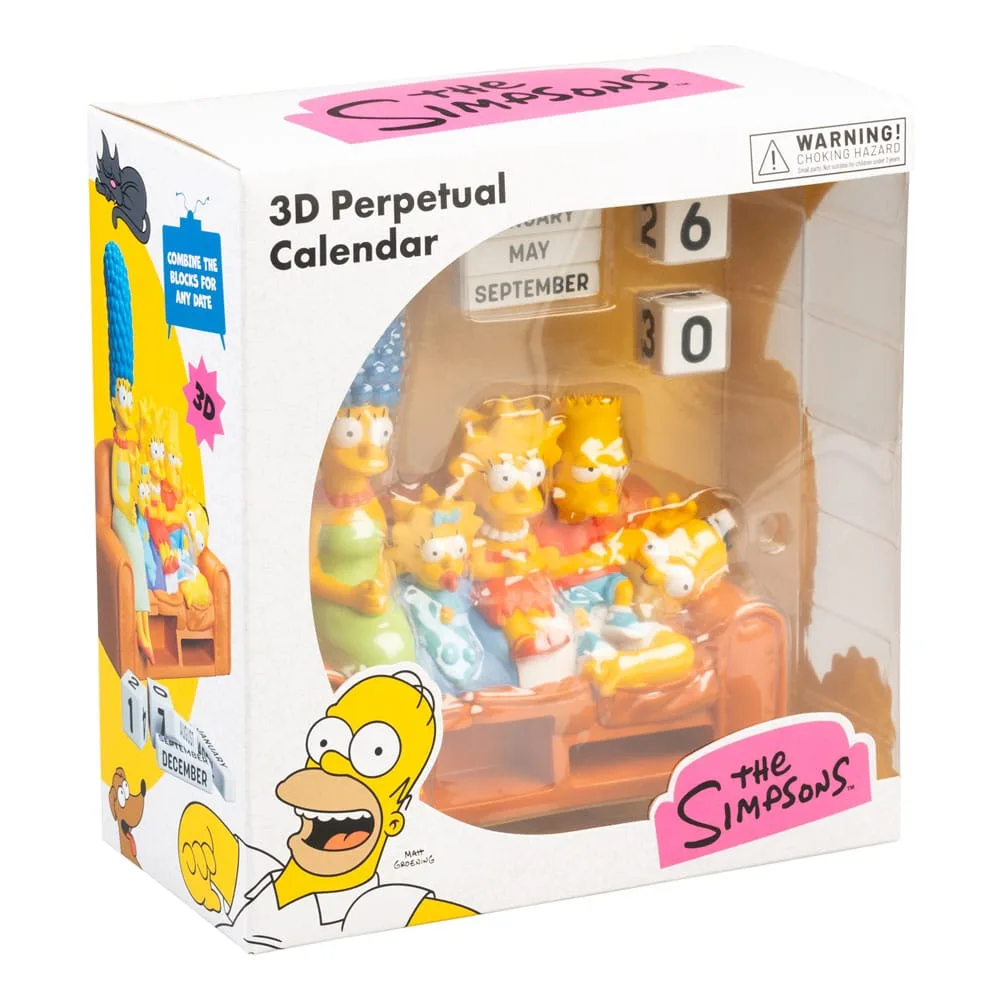 The Simpsons Perpetual Calendar – 3D Resin 17 cm 8