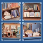 Literature Bookstore Book Nook – CuteBee 17 x 12 cm 14