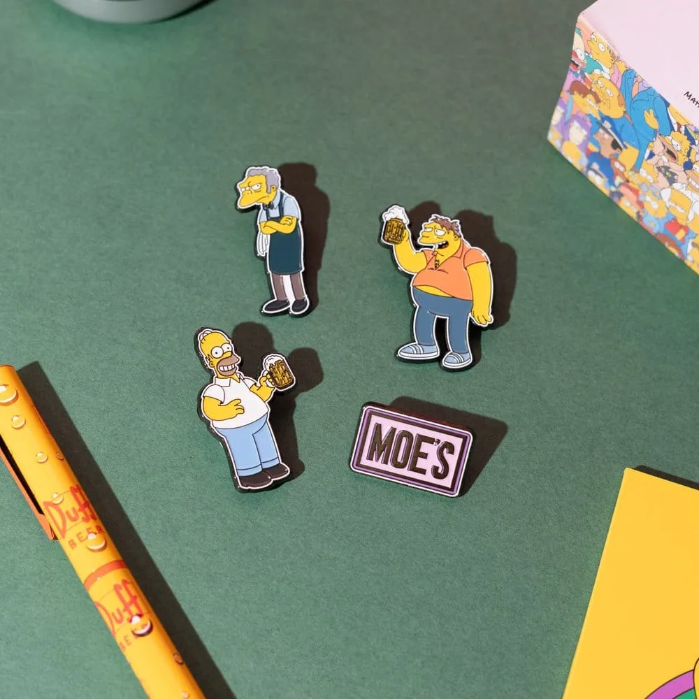 The Simpsons Pin Badge Set – Moe’s Tavern 4 Pieces 3