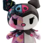 Sanrio DZNR Plush Figure – Kuromi Graffiti Edition 18 cm 1