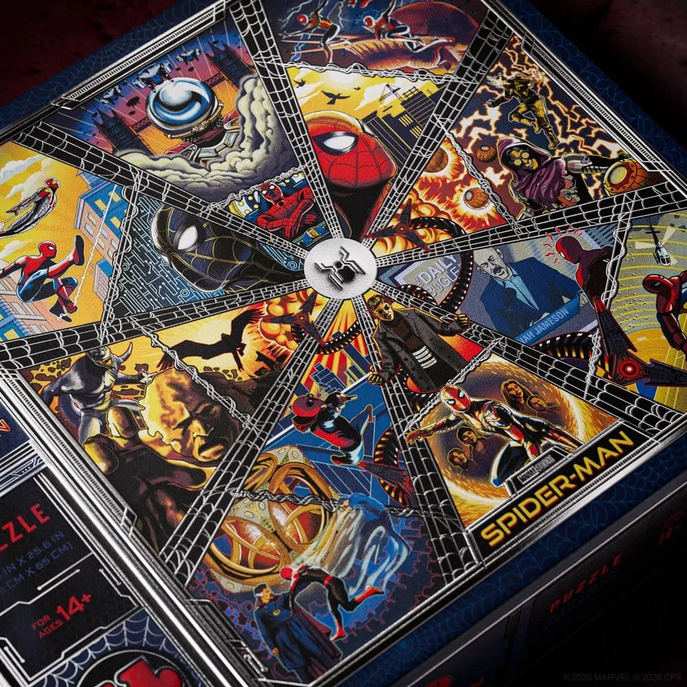 Spider-Man Legpuzzel – Multi-Dimensional 1000 Stukjes 65 x 65 cm 6