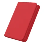 Ultimate Guard Card Binder – Red Xenoskin Zipfolio 160 8-Pocket 1