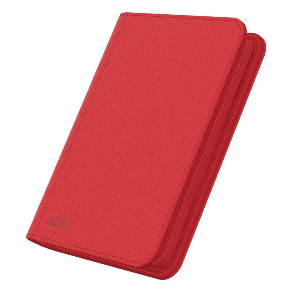 Ultimate Guard Card Binder – Red Xenoskin Zipfolio 160 8-Pocket