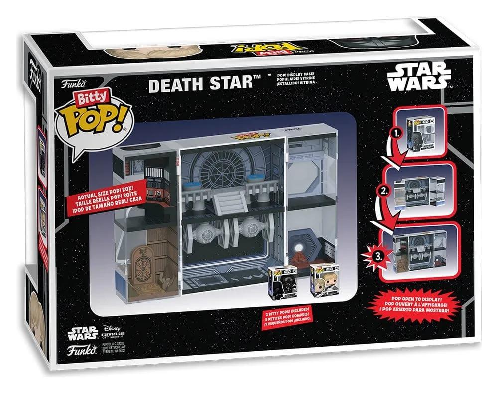 Star Wars displaybox – Bitty Pop Boxes Death Star 16 cm 3