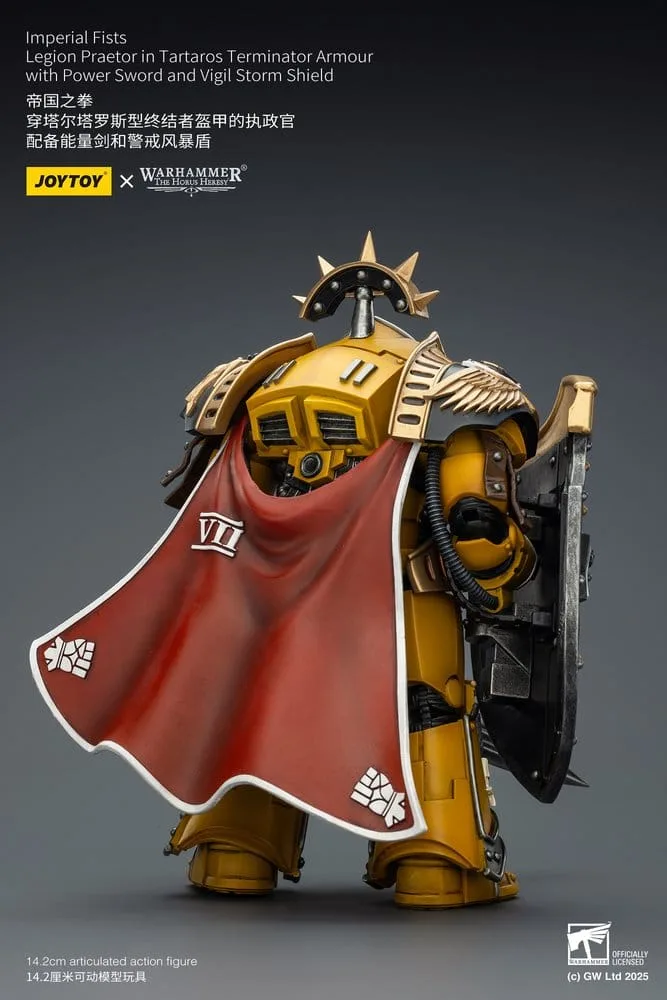 Warhammer Action Figure – Imperial Fists Legion Praetor 14 cm 4