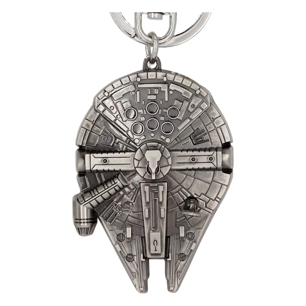 Star Wars Metal Keychain – Millennium Falcon