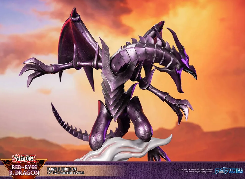 Yu-Gi-Oh Statue – Red-Eyes B. Dragon Purple 33 cm 26