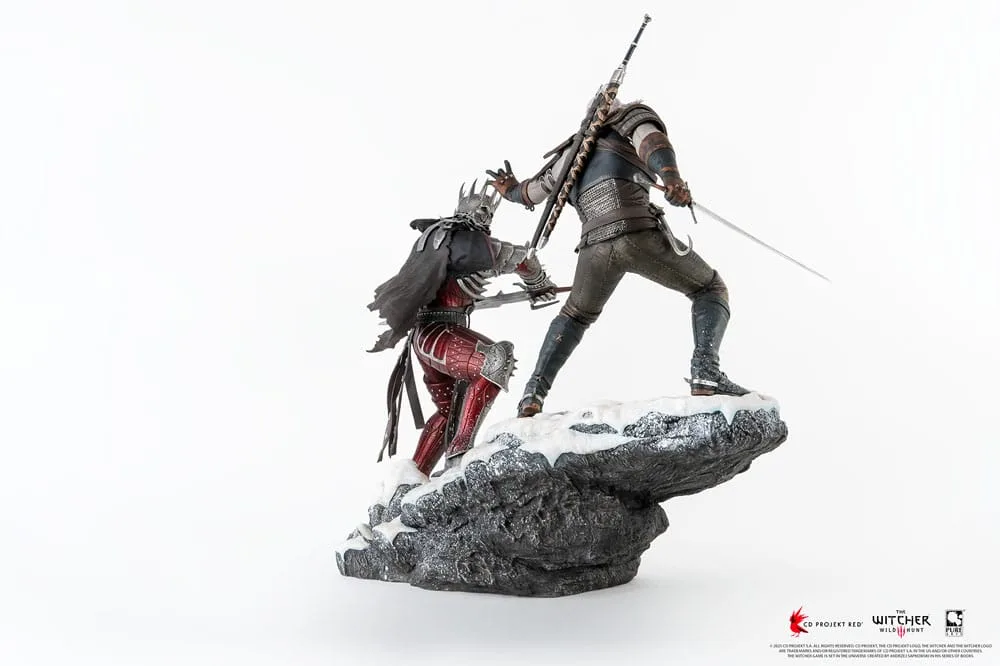 The Witcher 3 Wild Hunt Statue – Geralt vs Eredin Diorama 50 cm 4
