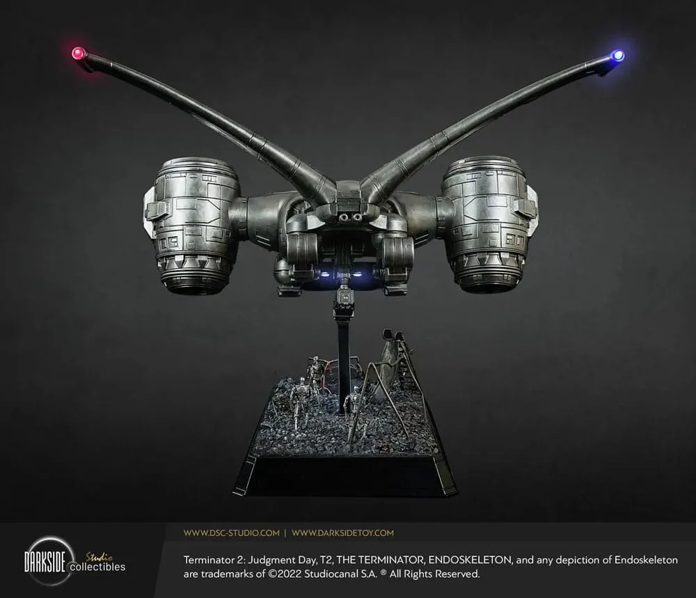 Terminator 2 Sammlermodell – Aerial Hunter Killer 60 cm 6