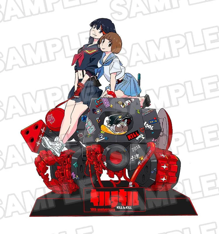 Kill la Kill PVC Statue – Ryuko Matoi and Mako Mankanshoku 27 cm 8