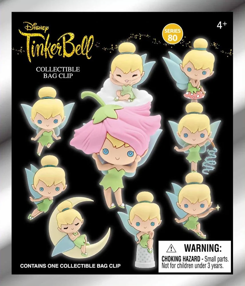 Tinker Bell Bag Clips – Series 81 Blind Bag Display 24 Pack 2