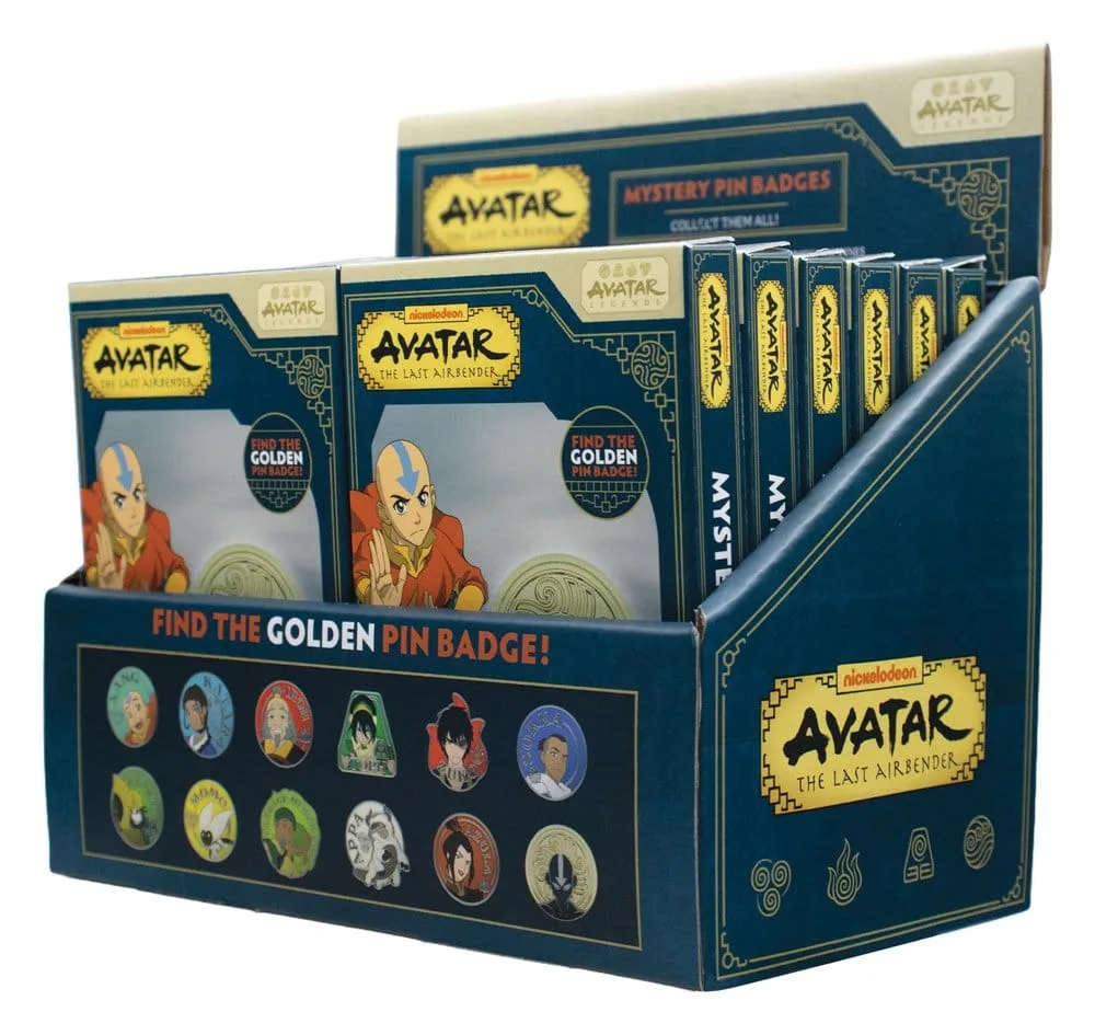 Avatar The Last Airbender Mystery Pins – 12 Blind Box Display 6