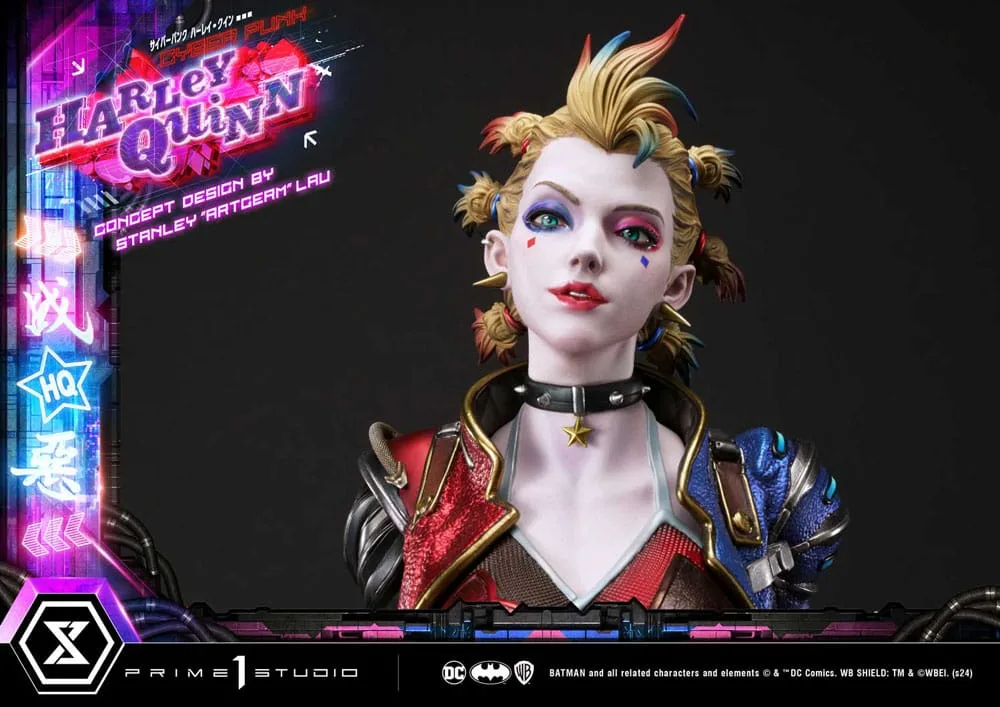 Batman Statue – Cyberpunk Harley Quinn 60 cm 14
