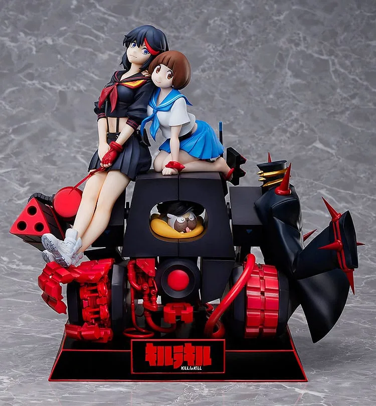 Kill la Kill PVC Statue – Ryuko Matoi and Mako Mankanshoku 27 cm 3