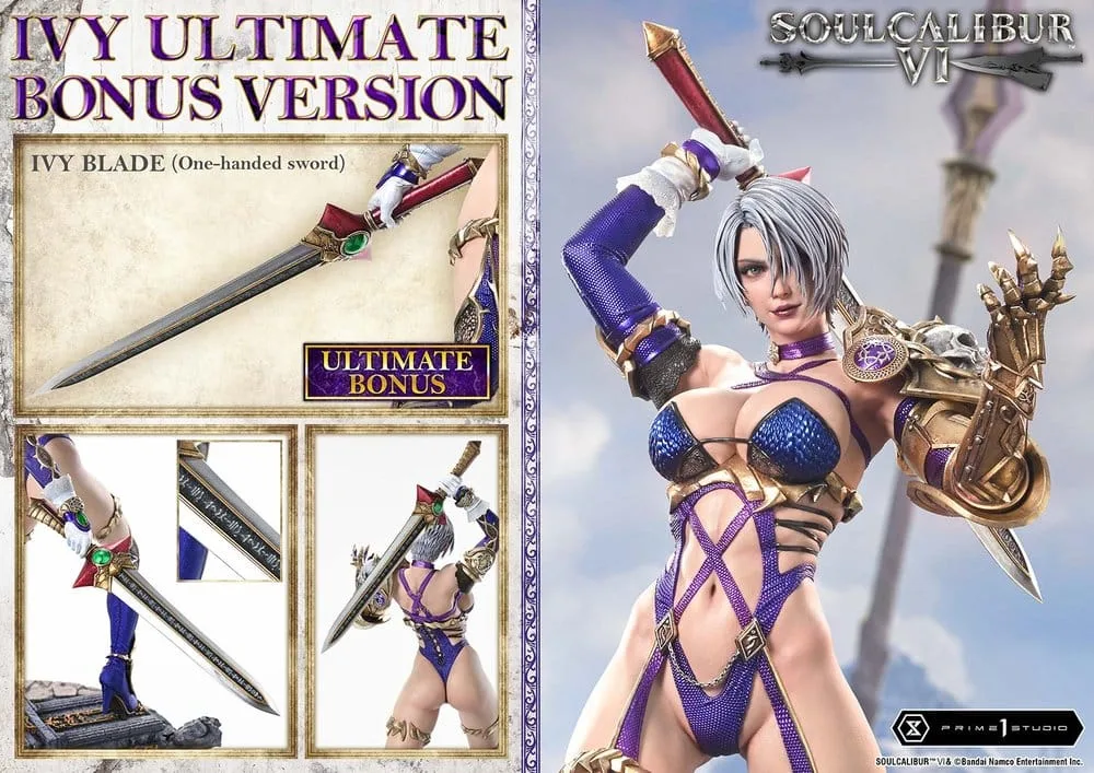 Soul Calibur VI Statue – Ivy Ultimate Bonus Version 65 cm 3