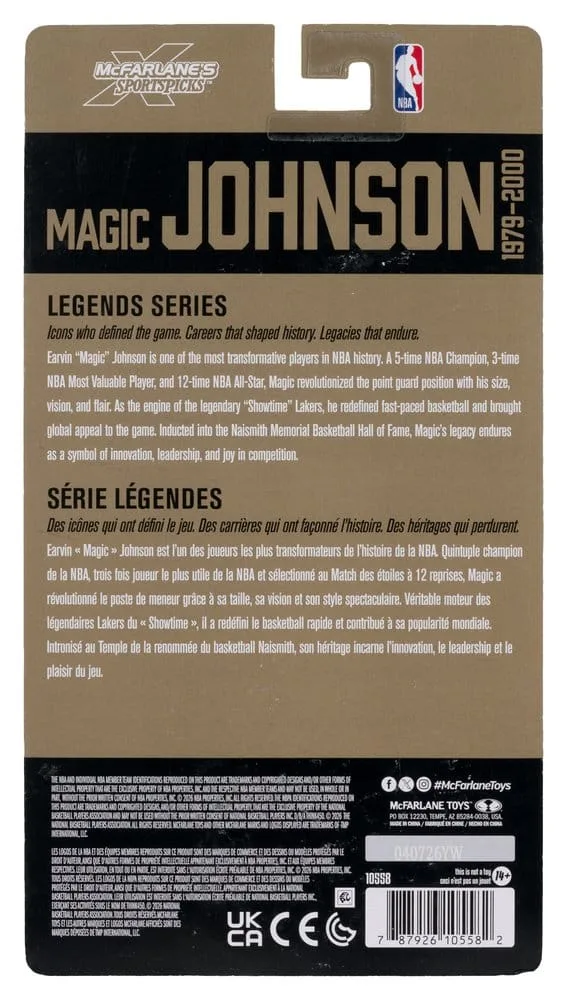 NBA Actiefiguur – Legends Series Magic Johnson 15 cm 9