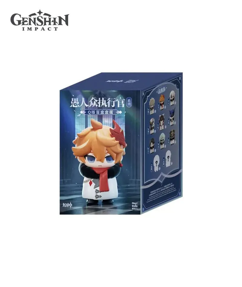 Genshin Impact Mini Figures – Fatui Harbingers Blind Box Display of 9 5