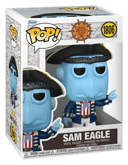 Muppet Treasure Island Funko Pop! Figur – Sam Eagle 9 cm 2
