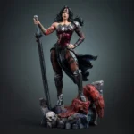 DC Comics Statue – Absolute Wonder Woman 25 cm 2