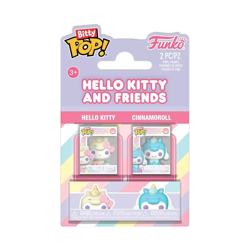 Hello Kitty Vinyl Figures – Bitty Pop Cinnamoroll 2-Pack