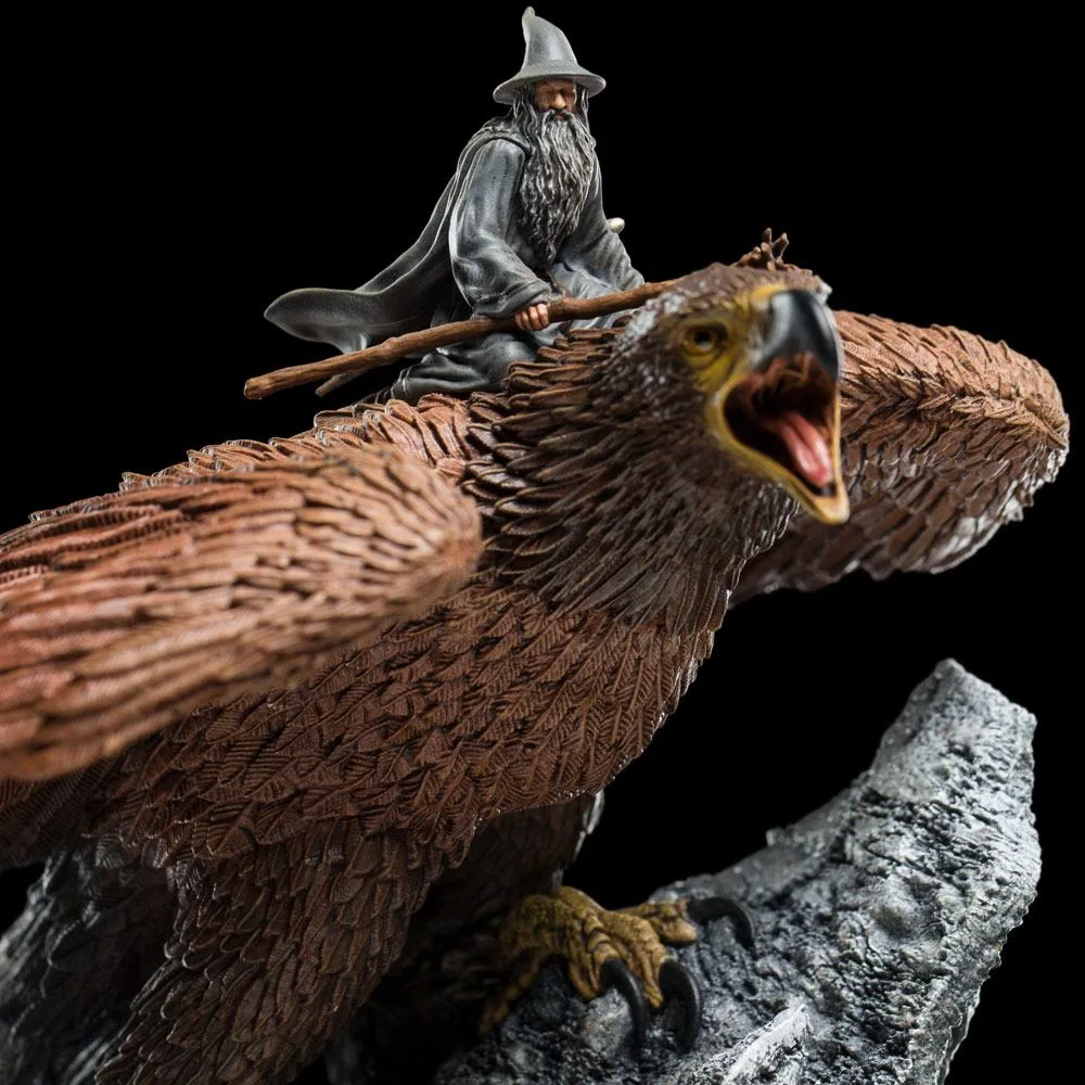 Lord of the Rings Statue – Gandalf on Gwaihir 15 cm 7