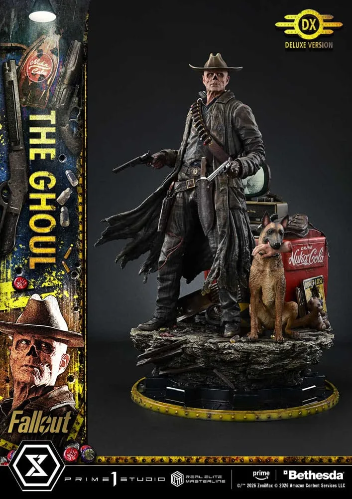 Fallout TV Series Statue – The Ghoul Deluxe 1/4 Scale 64 cm 14