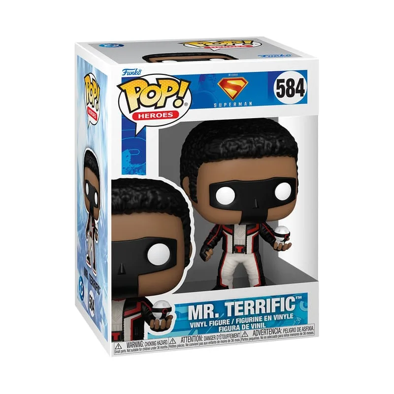 Superman 2025 Vinyl Figure – Funko Pop Mr. Terrific 9 cm 2
