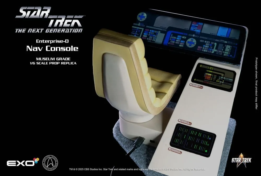 Star Trek Replica Set – Enterprise-D Bridge Consoles 1/6 9