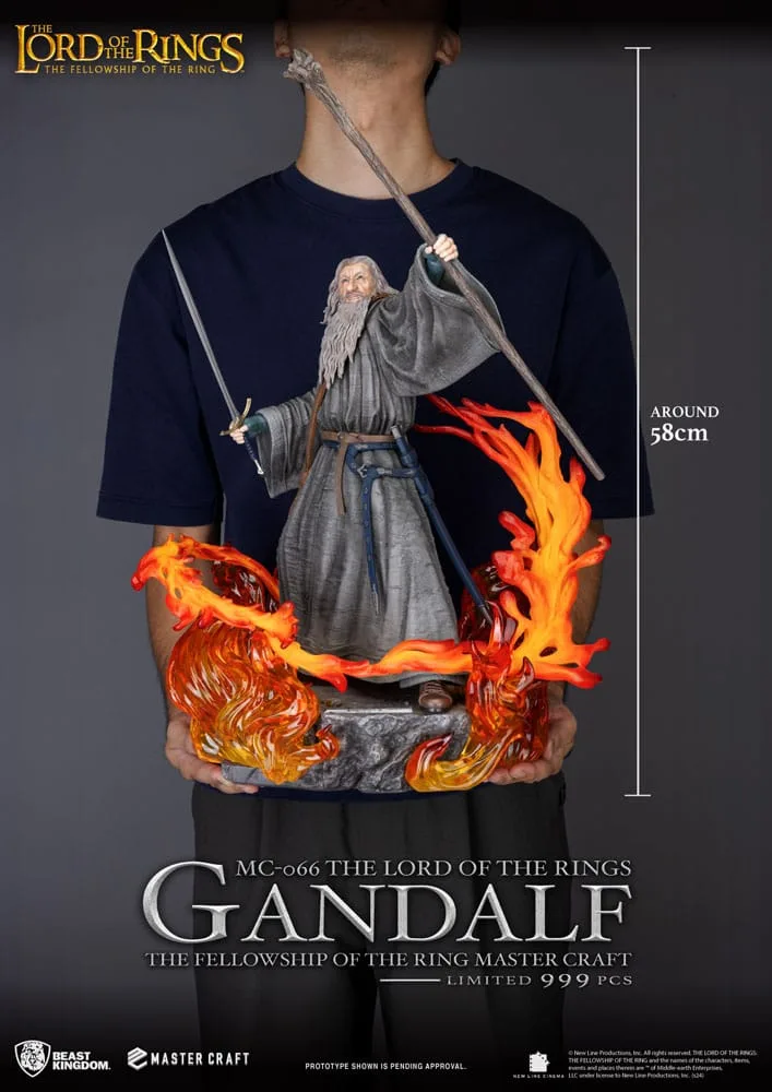 Lord of the Rings Statue – Master Craft Gandalf 58 cm 9