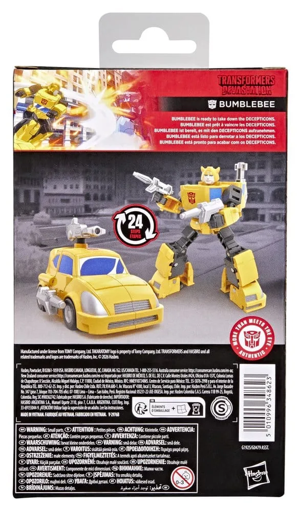 Transformers Devastation Action Figure – Bumblebee 10.5 cm 3