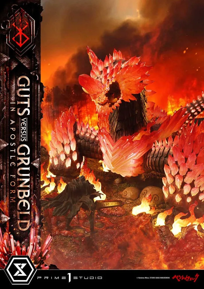 Berserk Diorama Statue – Guts vs. Grunbeld Apostle Form 14