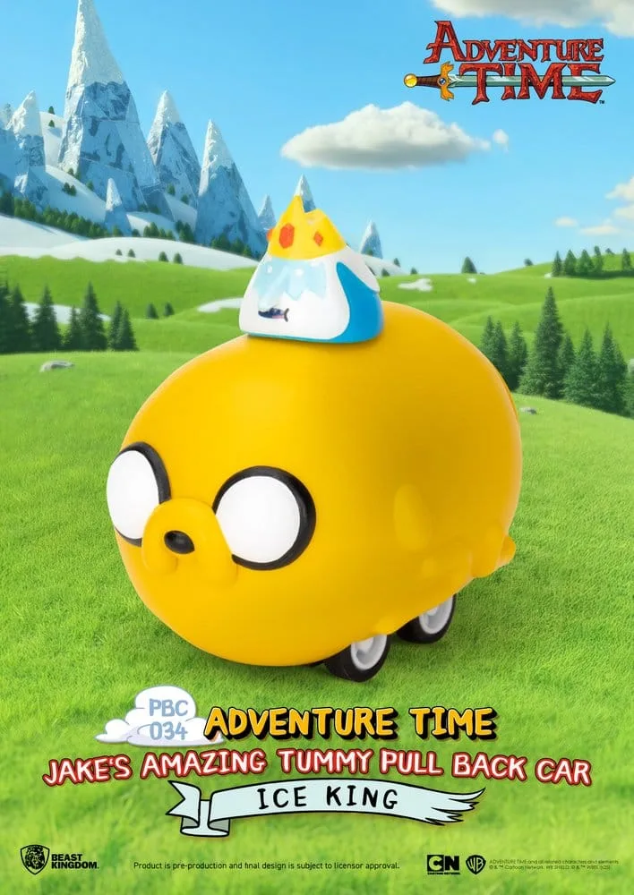 Adventure Time Pull Back Car – Jake’s Amazing Tummy 5 cm 6