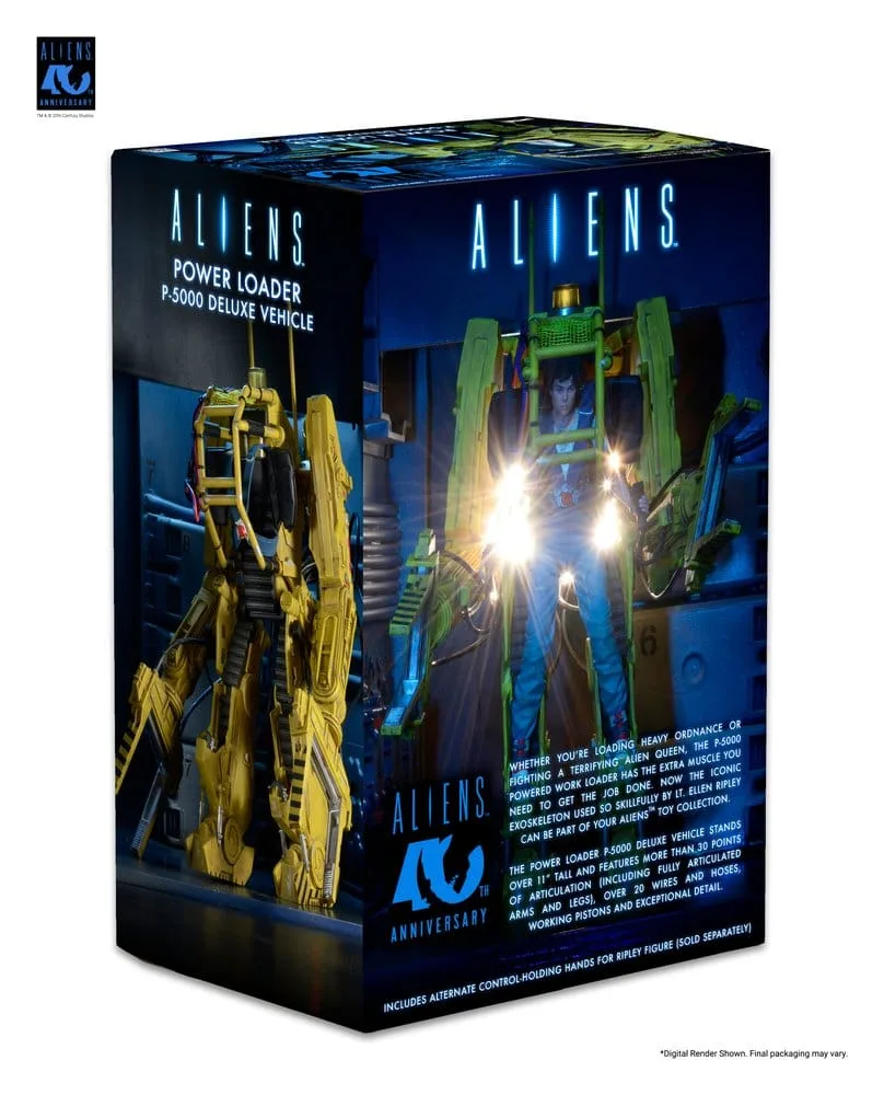 Aliens Exoskelett – P-5000 Power Loader 40th Anniversary 28 cm 4