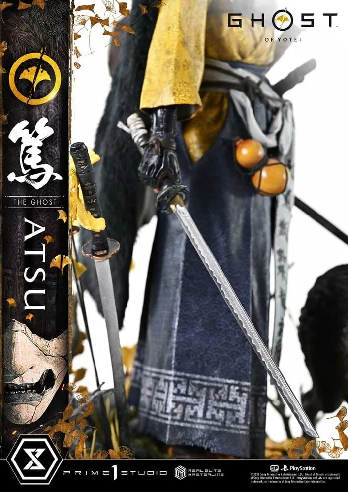 Ghost of Yotei Statue – Real Elite Masterline Atsu 59 cm 17